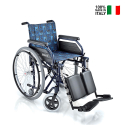 Faltbarer Rollstuhl mit Beinstütze für ältere Menschen und Menschen mit Mobilitätseinschränkungen S14 Surace