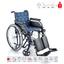 Faltbarer Rollstuhl mit Beinstütze für ältere Menschen und Menschen mit Mobilitätseinschränkungen S14 Surace