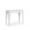 Consolle allungabile 90x42-302cm tavolo sala da pranzo legno bianco Isotta Offerta