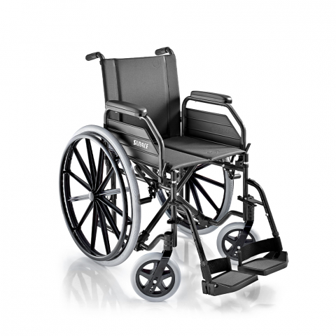 Zusammenklappbarer Rollstuhl für ältere Menschen mit Mobilitätseinschränkungen Squillo Surace