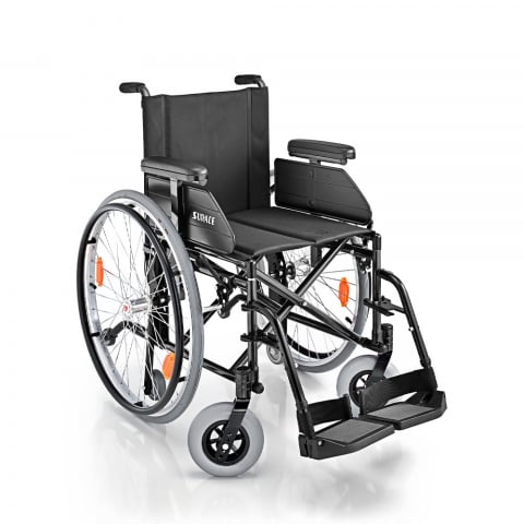 S13 Surace leichter Faltrollstuhl für ältere Menschen mit Behinderung Aktion
