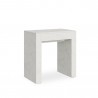 Consolle allungabile 78x47-299cm tavolo sala da pranzo legno bianco Allin Offerta