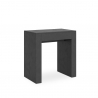 Consolle tavolo da pranzo allungabile 78x47-299cm antracite Allin Report Offerta