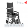 Transitrollstuhl für ältere Behinderte mit Rückenlehne 600 B Surace Angebot