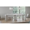 Consolle allungabile 90x47-299cm tavolo sala da pranzo legno bianco Allin Stock