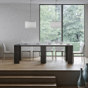Consolle tavolo da pranzo allungabile 78x47-299cm antracite Allin Report Catalogo