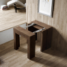 Consolle ingresso tavolo allungabile 78x47-299cm legno sala da pranzo Allin Noix Saldi