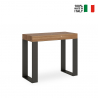 Eingangskonsole Tisch ausziehbar 90x40-300cm Holz Metall Tecno Fir Angebot