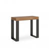 Eingangskonsole Tisch ausziehbar 90x40-300cm Holz Metall Tecno Fir Verkauf