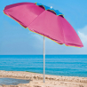 Ombrellone mare spiaggia alluminio 200 cm antivento protezione uv Corsica Vendita