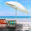 Sonnen Strandschirm Windfest uv Schutz 200 cm Sardegna Rabatte
