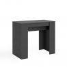 Consolle allungabile 90x48-204cm tavolo design moderno antracite Basic Small Report Offerta