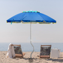 Sonnen Strandschirm Girafacile Aluminium uv Schutz Angeln 200 cm Afrodite Maße