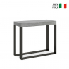 Consolle tavolo allungabile 90x40-300cm grigio moderno Elettra Concrete Vendita