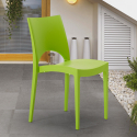 Paris Grand Soleil Stühle für Küche Zuhause Bar Polypropylen stapelbar Verkauf