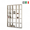 Libreria a parete bianco soggiorno ufficio design moderno Kato A Small Vendita