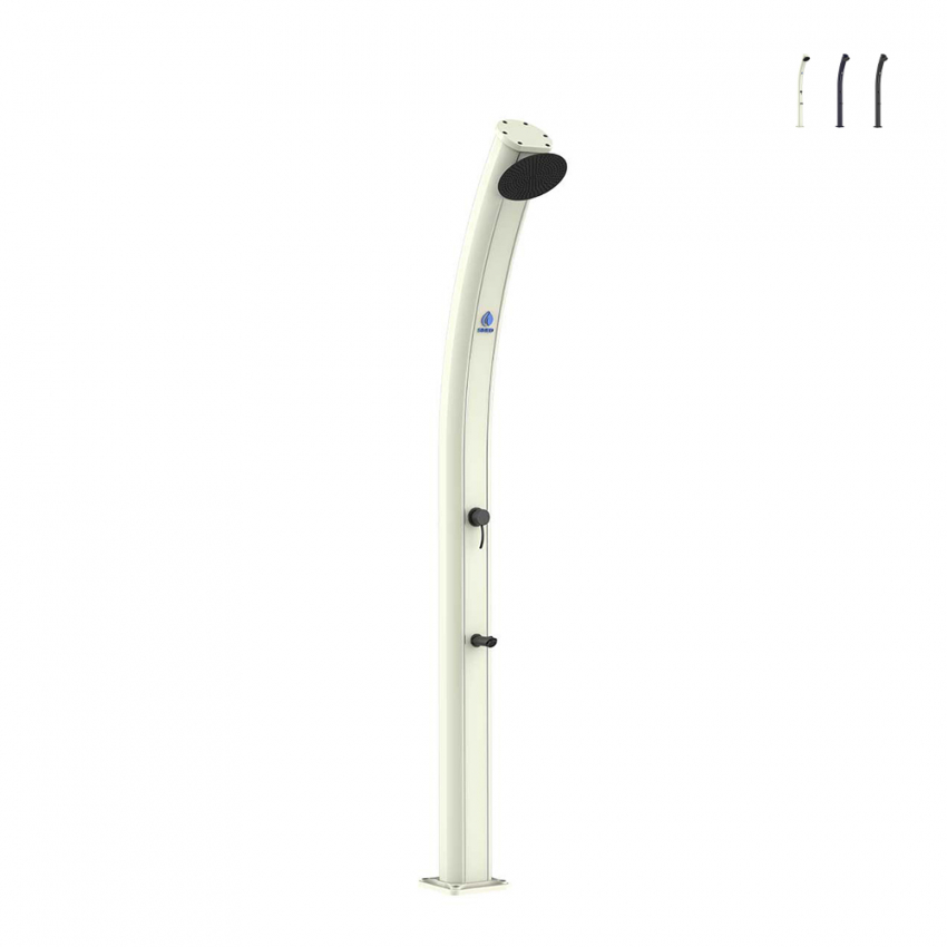 Doccia solare 35 litri esterno giardino piscine miscelatore lavapiedi Dafne Promozione Doccia solare 35 litri esterno giardino piscine miscelatore lavapiedi Dafne Promozione