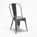 stock 20 sedie industrial metallo e acciaio per cucina e bar steel one 