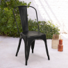 20 stühle design industriell metall vintage shabby chic stil Lix steel old 