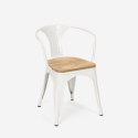 stock 20 stühle-stil industriedesign bar küche steel wood arm light Sales