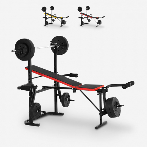 Multifunktionale klappbare Bank mit Langhantel Fitnessstudio Balancer