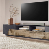 moderne TV-Bank für Wohnzimmer oder Küche 260x43cm More Report Modell