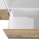 TV-Bank 260x43cm Wand Wohnzimmer modern weiß More Wood Auswahl