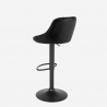 Tabouret de bar industriel design moderne noir cuisine Philadelphia Black Edition Remises