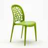 Stapelbare Stühle für Küchen Bar Garten Stuhl Design Löcher Messina WEDDING 