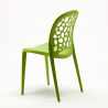 Stapelbare Stühle für Küchen Bar Garten Stuhl Design Löcher Messina WEDDING 