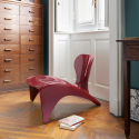 Poltrona bassa sedia design soggiorno moderno interno esterno Isetta Slide Scelta