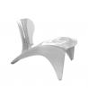 Poltrona bassa sedia design soggiorno moderno interno esterno Isetta Slide Acquisto