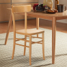 Sedia in legno classica rustica per sala da pranzo cucina bar ristorante Milano Catalogo