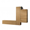 Hängewandsystem Wohnzimmer TV-Ständer 4 Hängeelemente Holz A112 Angebot