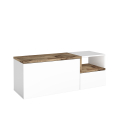 Buffet meuble d’entrée moderne et design 2 placards Zet Baix Acero Offre
