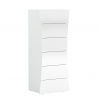 Arco Septet weiß glänzend 6-Schubladen-Schlafzimmerkommode Angebot