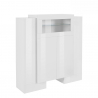 Vitrine 130cm mit 2 Türen Anrichte Wohnzimmer Esszimmer Pillon Trivum Angebot
