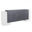 Sideboard 210cm 6 Türen modernes Design Pillon Fabrik Ardesia Angebot