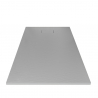 Piatto doccia filo pavimento rettangolare in resina 120x70 Stone 
