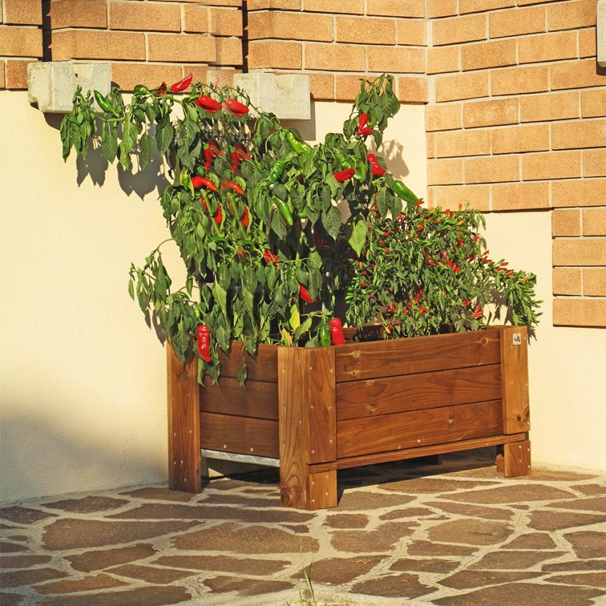 Holz-Blumenkasten für Garten, Balkon oder Terrasse 81x64x40cm Aktion Holz-Blumenkasten für Garten, Balkon oder Terrasse 81x64x40cm Aktion