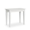 Console extensible 90x48-204cm table à manger blanche Impero Small Offre