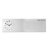 Horloge murale tableau magnétique design moderne bureau cuisine Loading Modèle