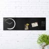 Horloge murale design S-Enso avec tableau magnétique et calendrier horizontal Vente