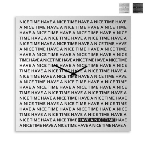 Horloge murale 80x80cm design moderne tableau magnétique Nice Time Big Promotion