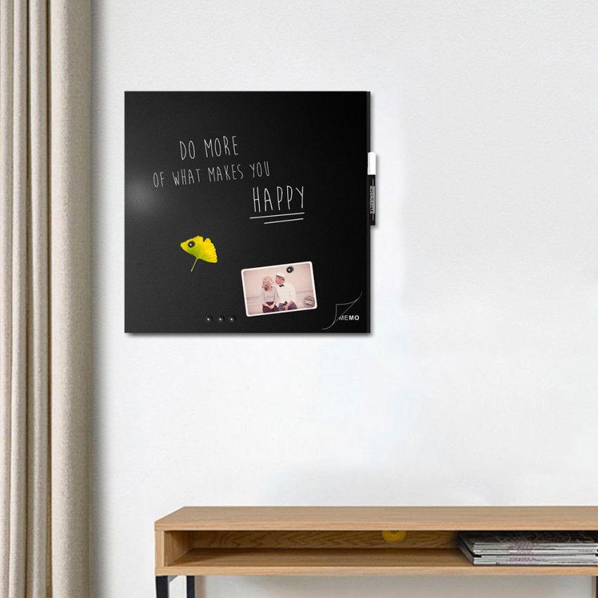 Tableau magnétique mural carré 50x50cm moderne multifonction Mémo Promotion Tableau magnétique mural carré 50x50cm moderne multifonction Mémo Promotion