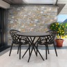 Tavolo in polipropilene rotondo 80cm giardino cucina bar ristorante Gang 80 Catalogo