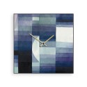 Horloge murale carrée 50x50 cm design moderne contemporain Klee Offre