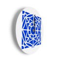Runde Wanduhr modernes Design farbig Azulejo B Sales