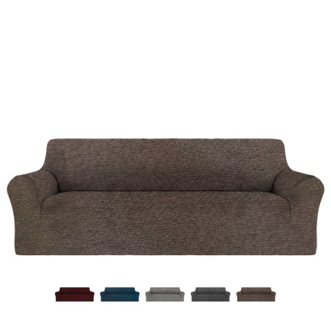 Sofabezug für 3-Sitzer-Sofa aus Stretchstoff Wish