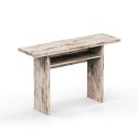 Ausziehbarer Tisch 120x35-70cm Vintage Schreibtisch Holz Oplà